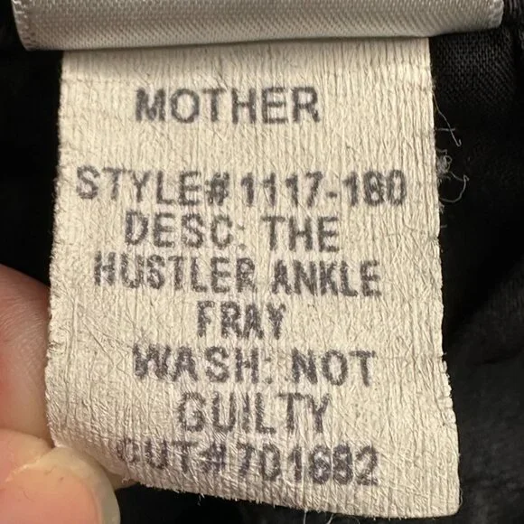 MOTHER The Hustler Ankle Fray Not Guilty - Picture 10 of 12